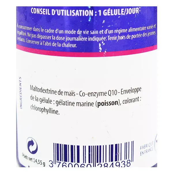 Pharm Nature Micronutrition Coenzima Q10 30 cápsulas