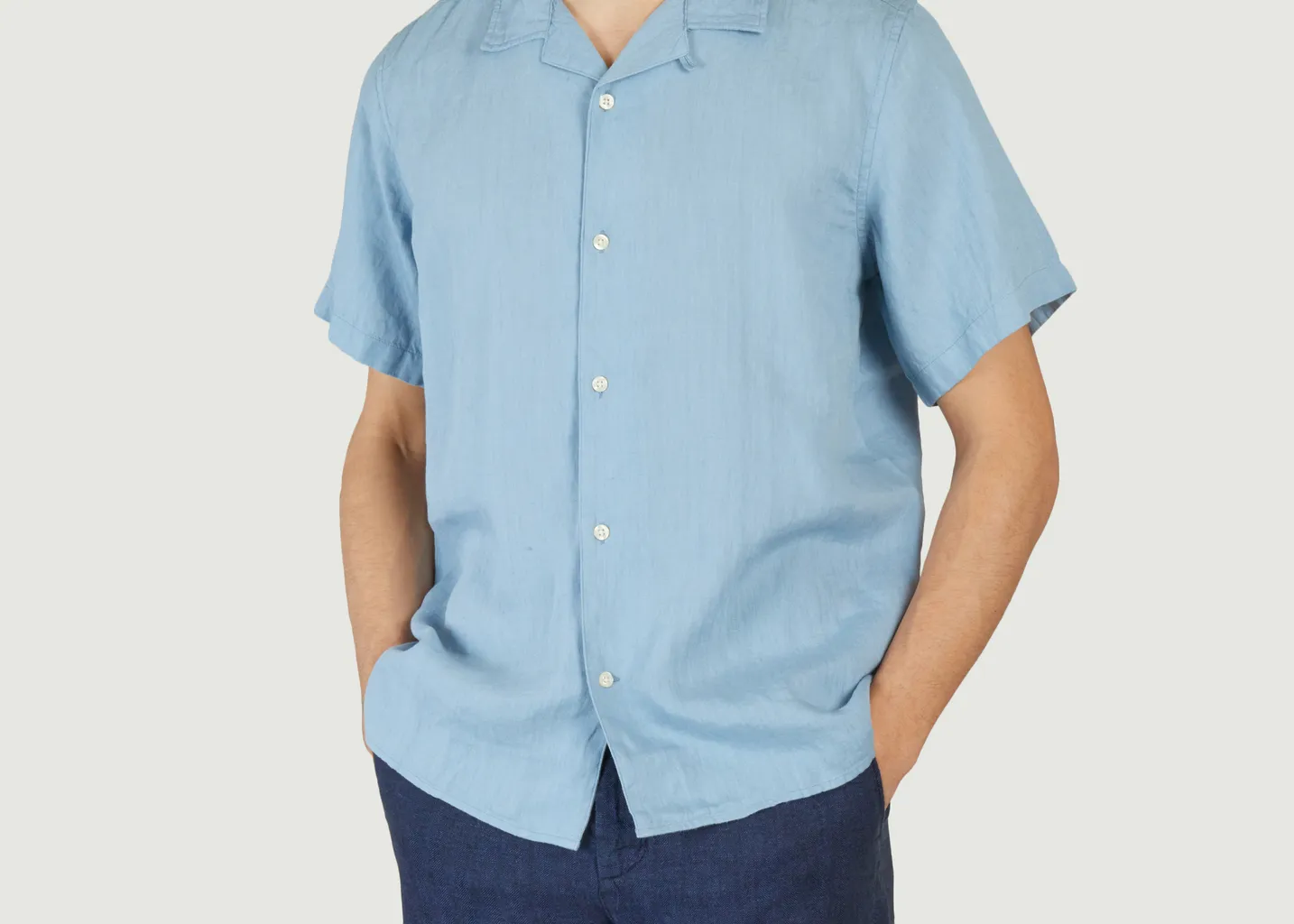 Chemise À Manches Courtes En Lin KCA