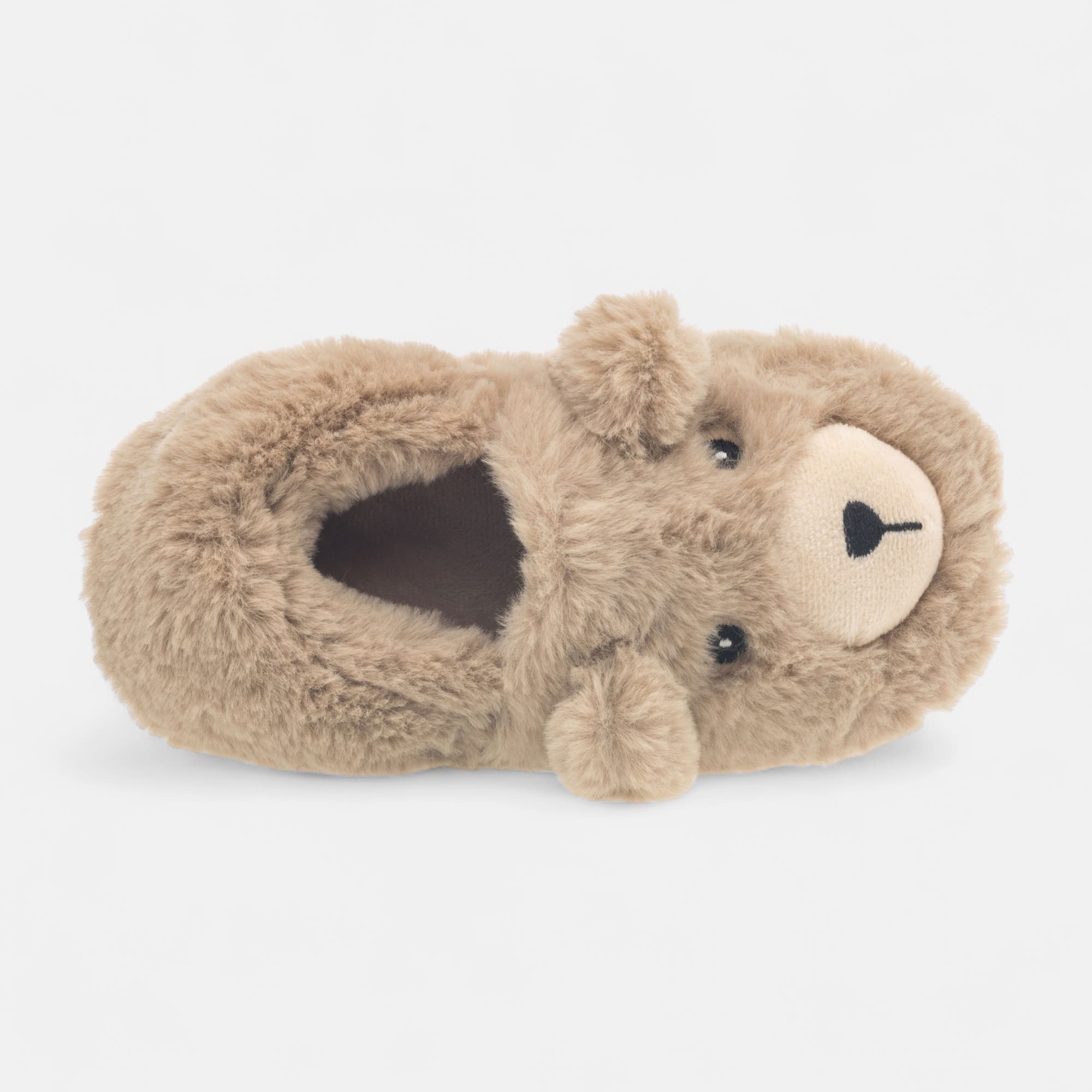 Pantoufles pieds sensibles Garçon beige
