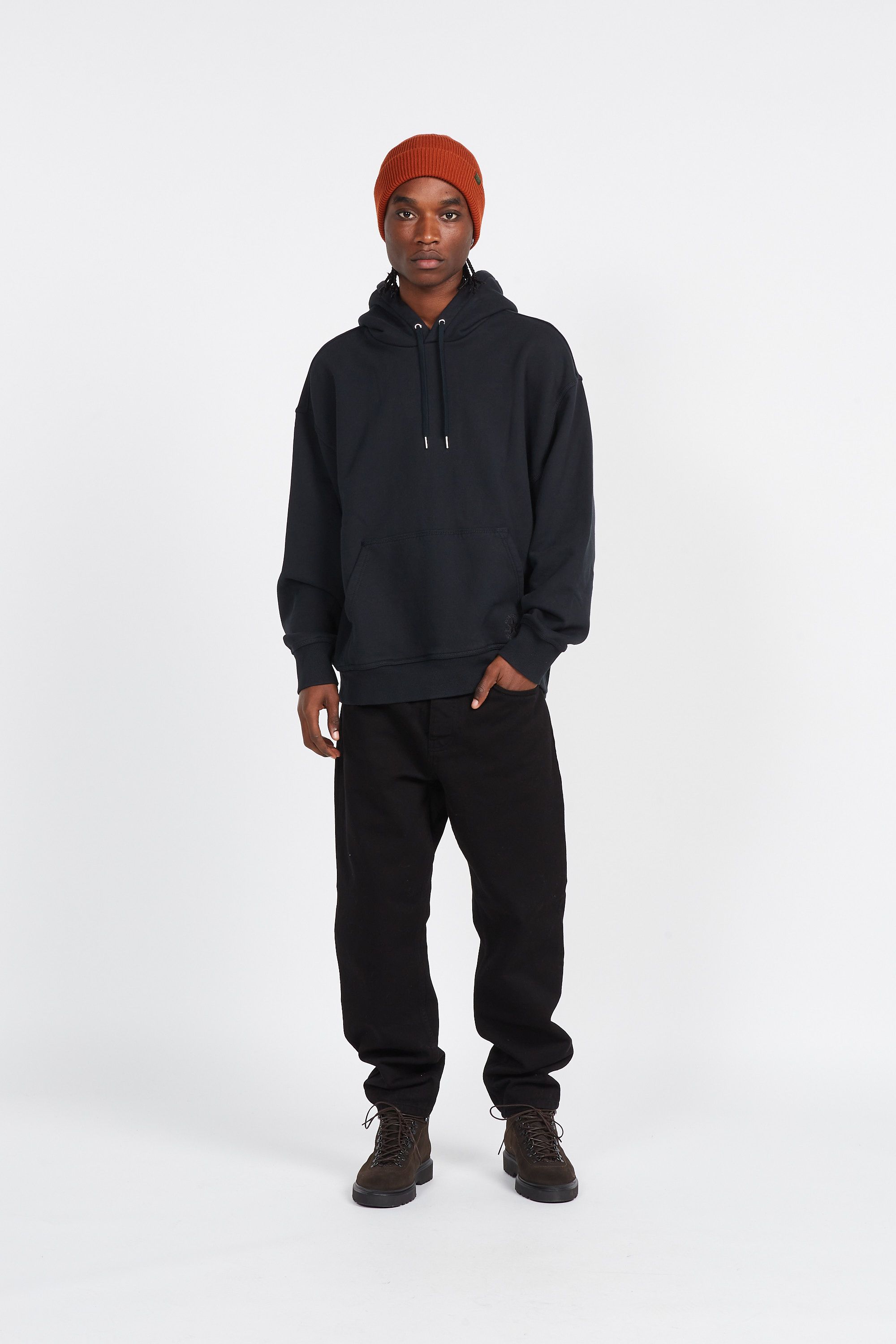 CARHARTT WIP Jean droit NEWEL Noir