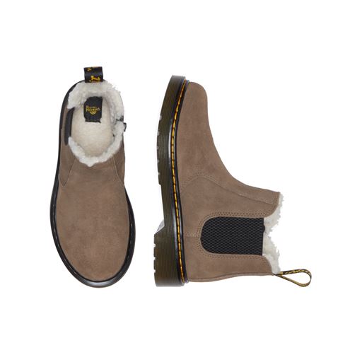 Dr. Martens 2976 Leonore Støvler, Dark Khaki, 34