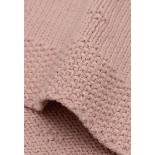 Couverture berceau Cosy knit - Wild rose - JOLLEIN