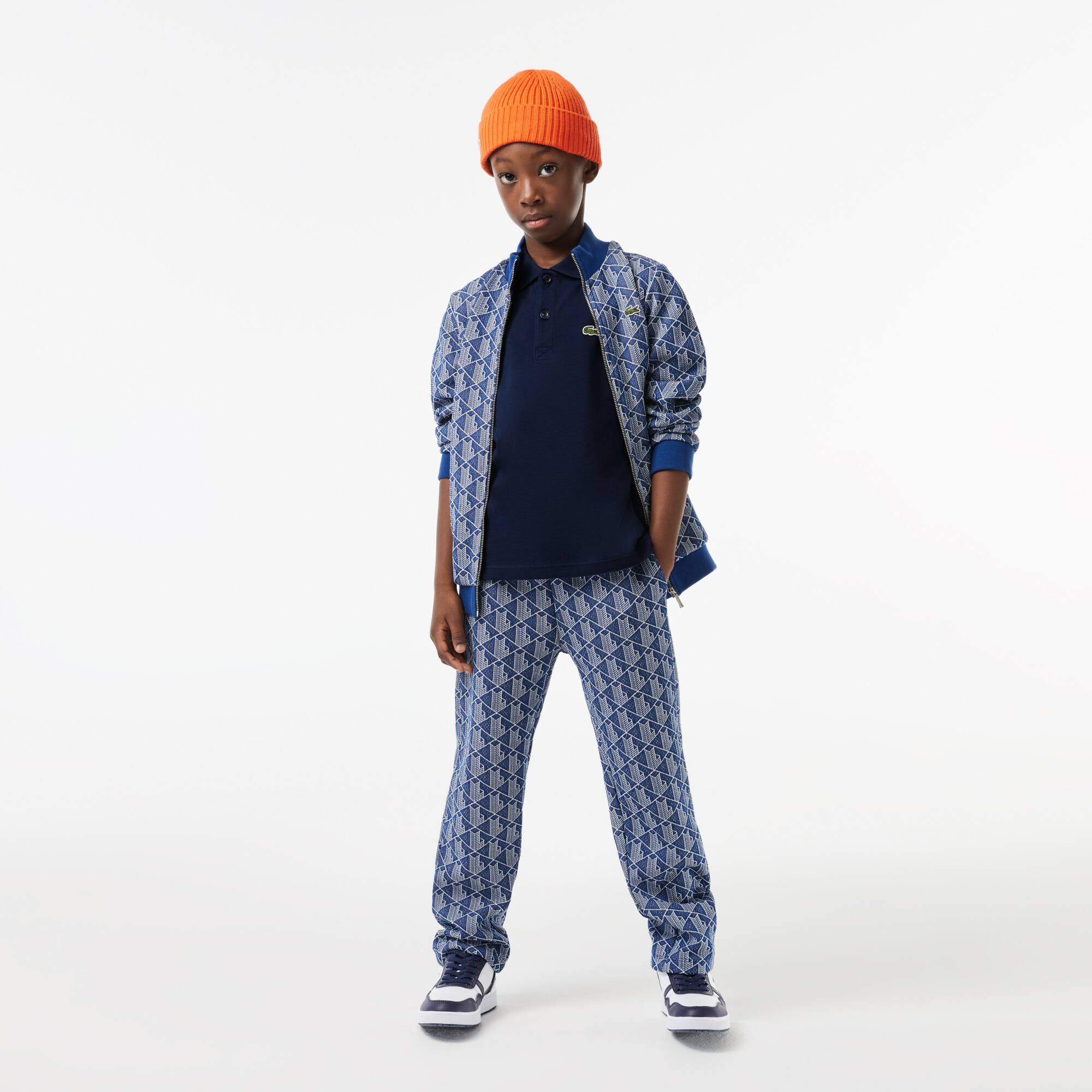 Polo garçon Lacoste en coton biologique ultra dry Polos - Bleu - Lacoste - Garçon