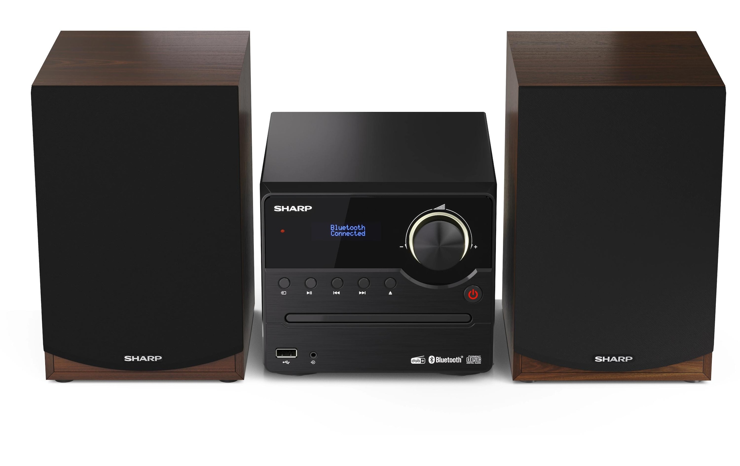 Sharp Microanlage »XLB517DBR DAB+/FM Micro System« (Bluetooth Digitalradio (DAB+) | FM-Tuner )