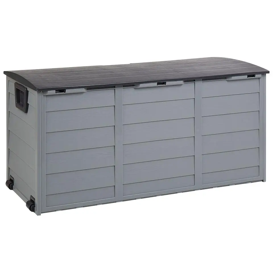 LOCARNO - Kussenbox - Grijs - 112 cm - Synthetisch materiaal