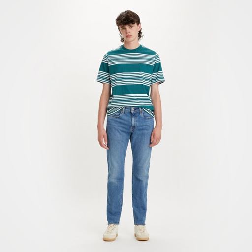 Levi's 502 Taperede Jeans, Med Indigo Worn In, W36/L32