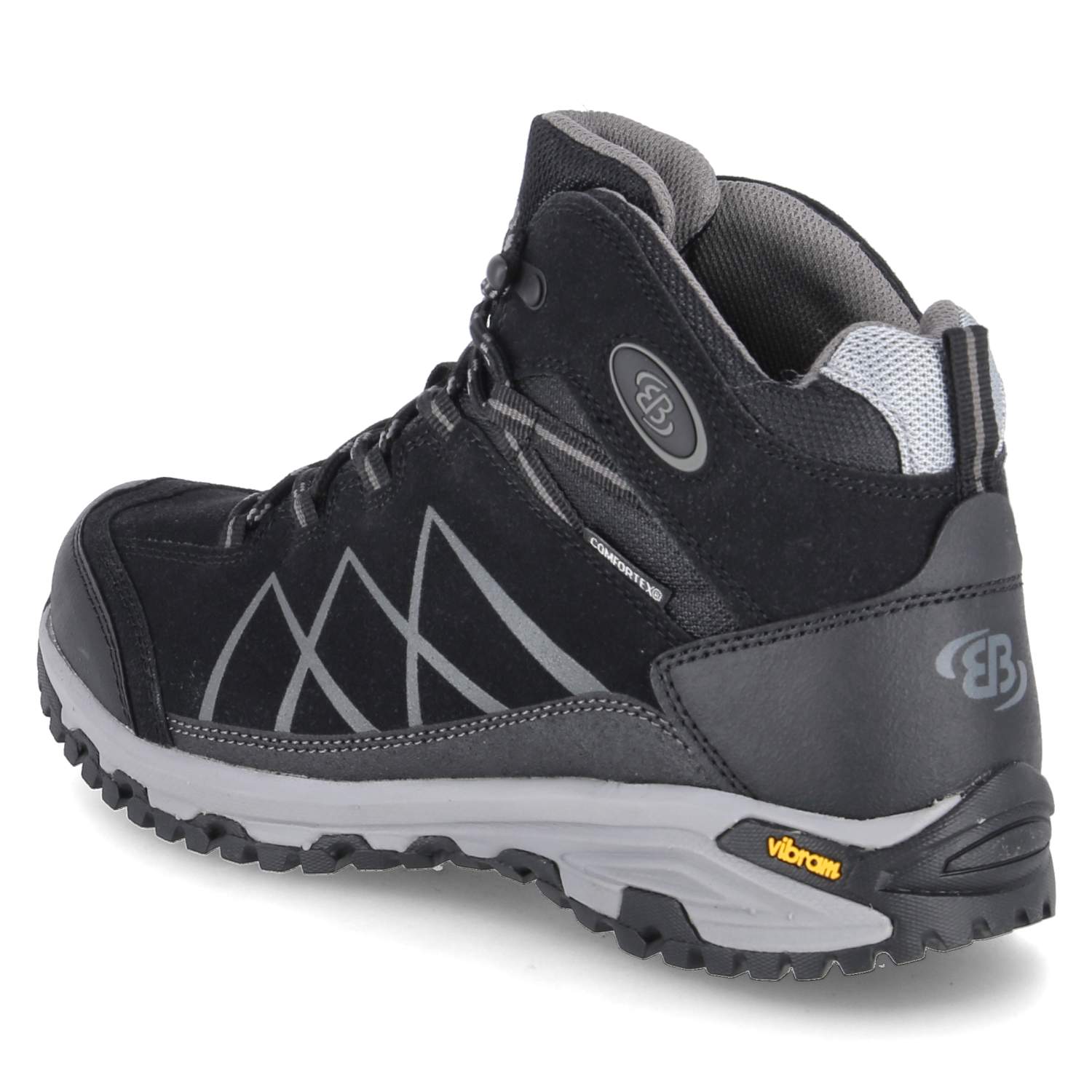 Brütting Outdoorschuhe KANSAS HIGH - schwarz/anthrazi