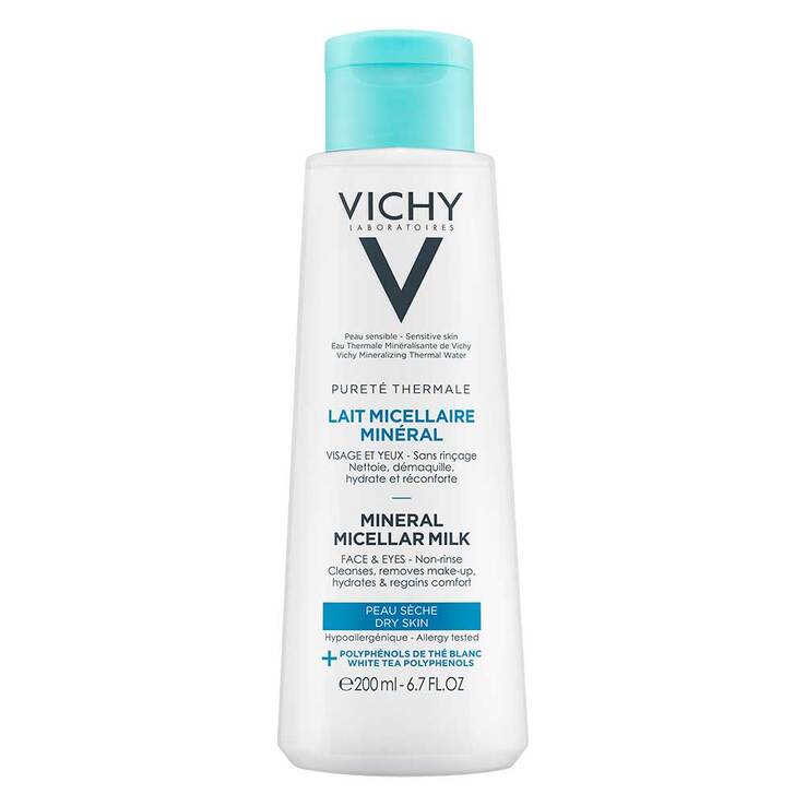 Vichy Purete Thermale Mineral Mizellen-Milch dry, 200 ml