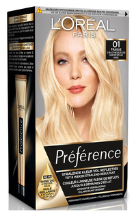 L'Oréal Paris Preference 01 Prague - Ultra Licht Natuurlijk Blond 174ML