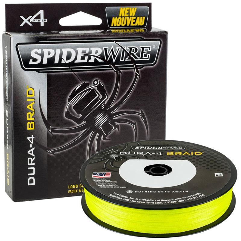 Tresse Spiderwire Dura 4 Jaune - 300M