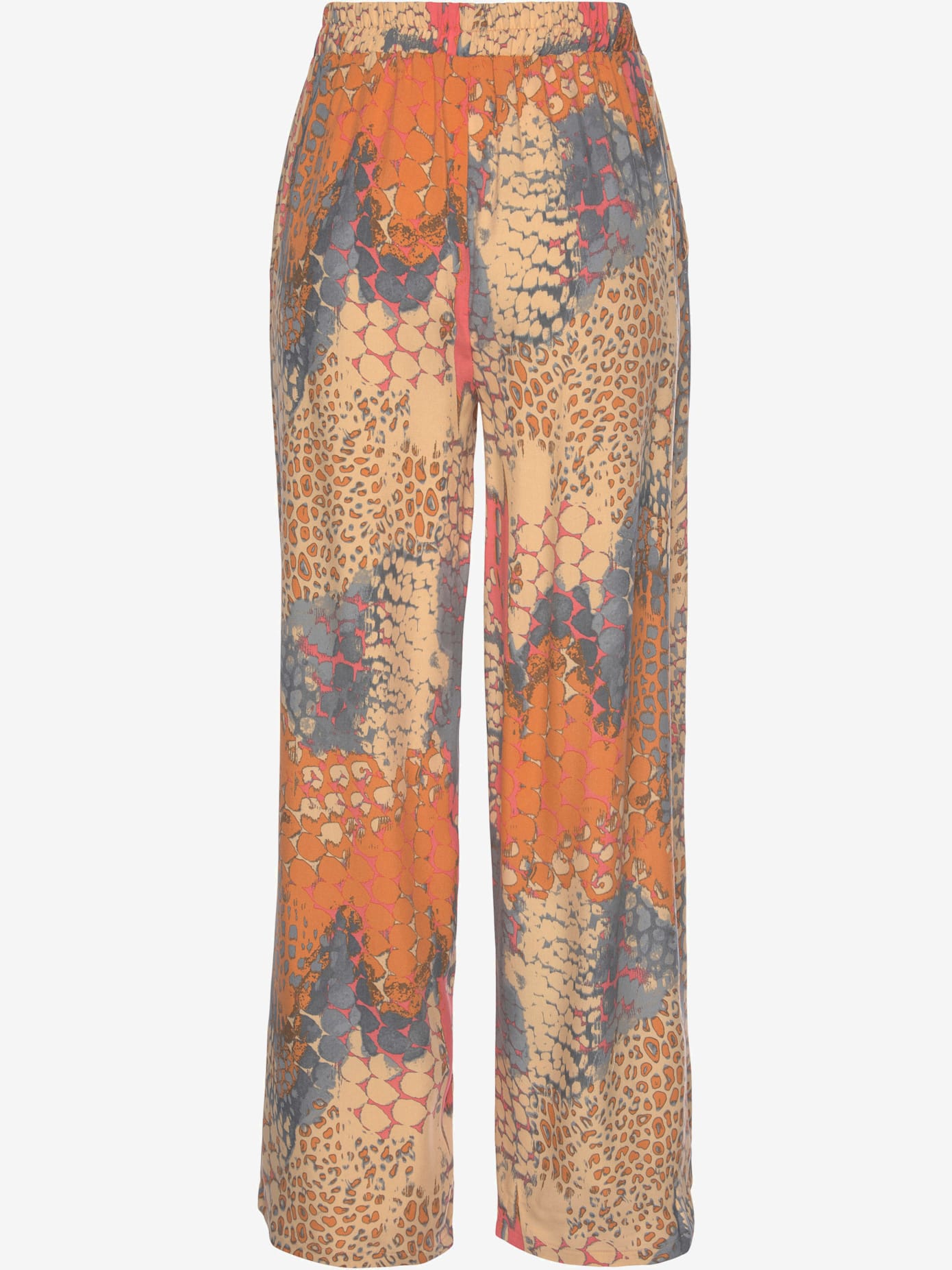 Large pantalon en tissu pour l'été