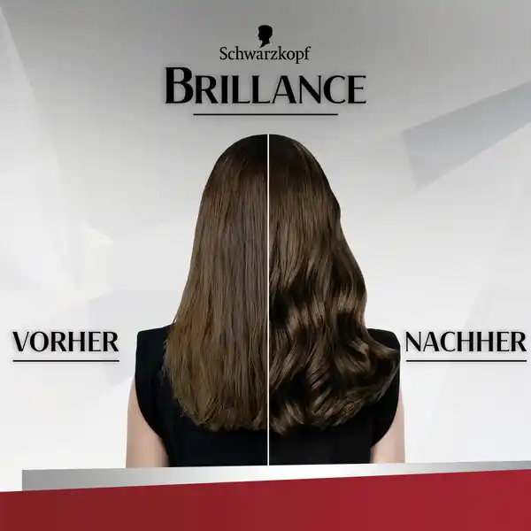 Haar Glossing Schoko Braun