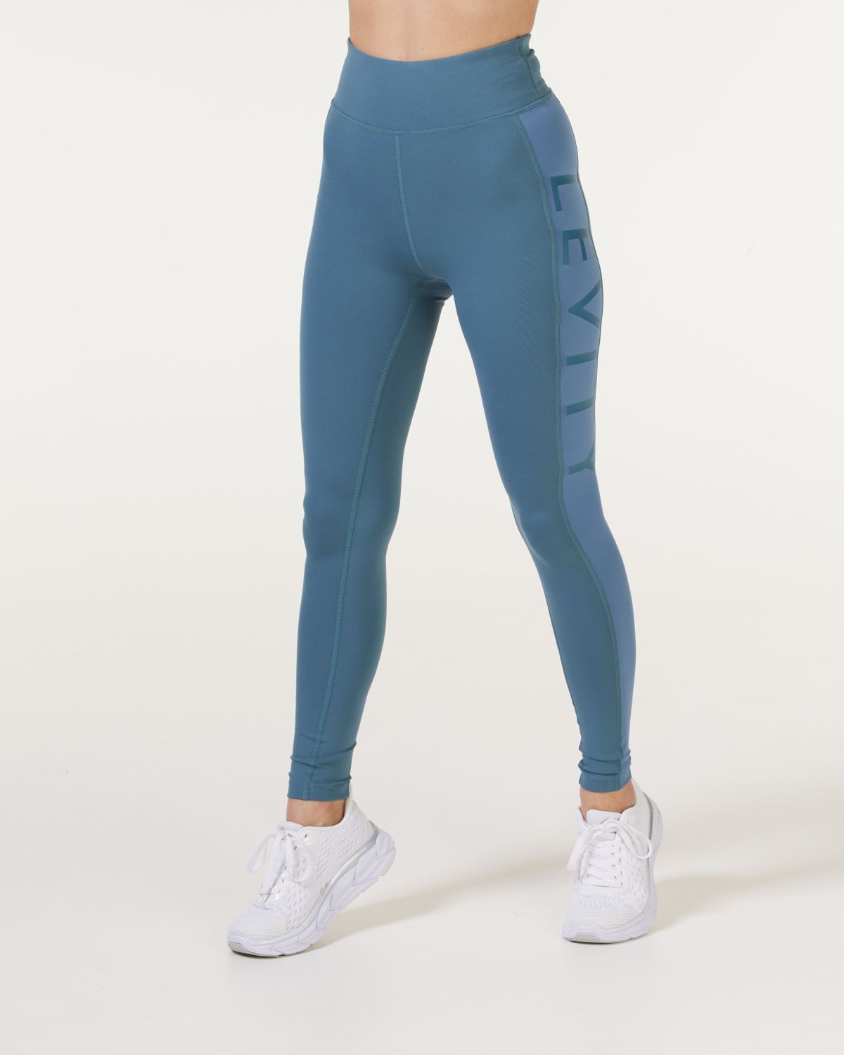 LEVITY Ultra Run Comp Block Tights Blue