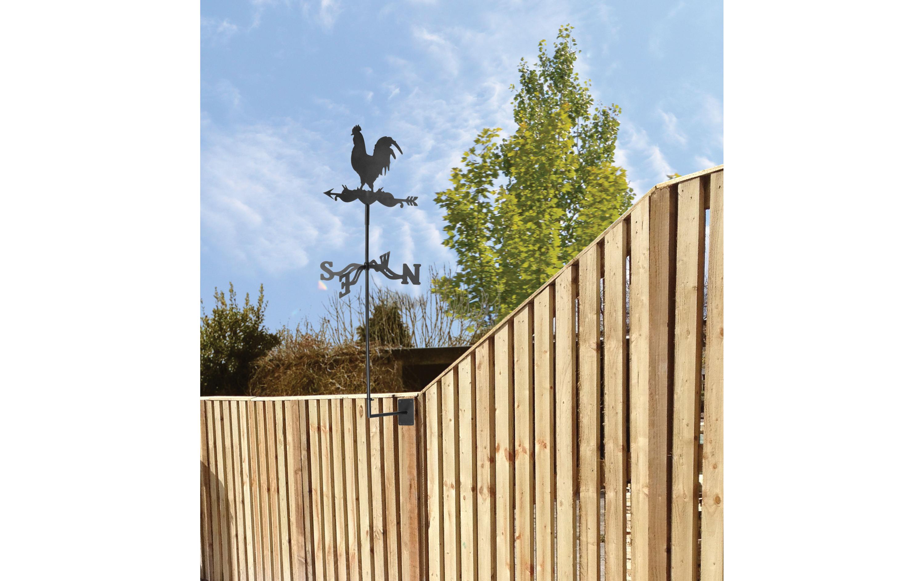 Gartenstecker Wetterhahn MetalPasst perfekt zu Ihrer Gartendeko