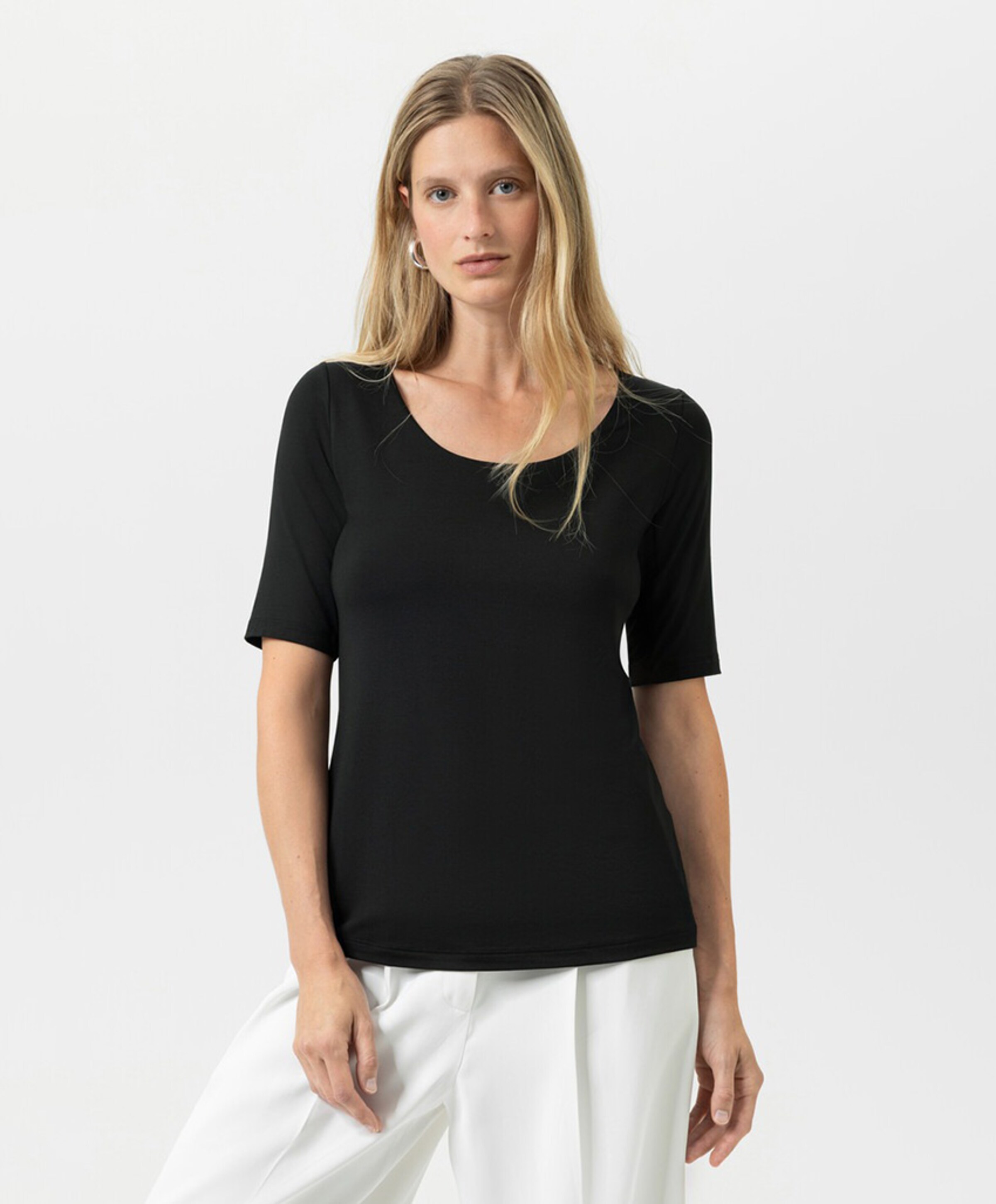 Mey Dames T-shirt zwart