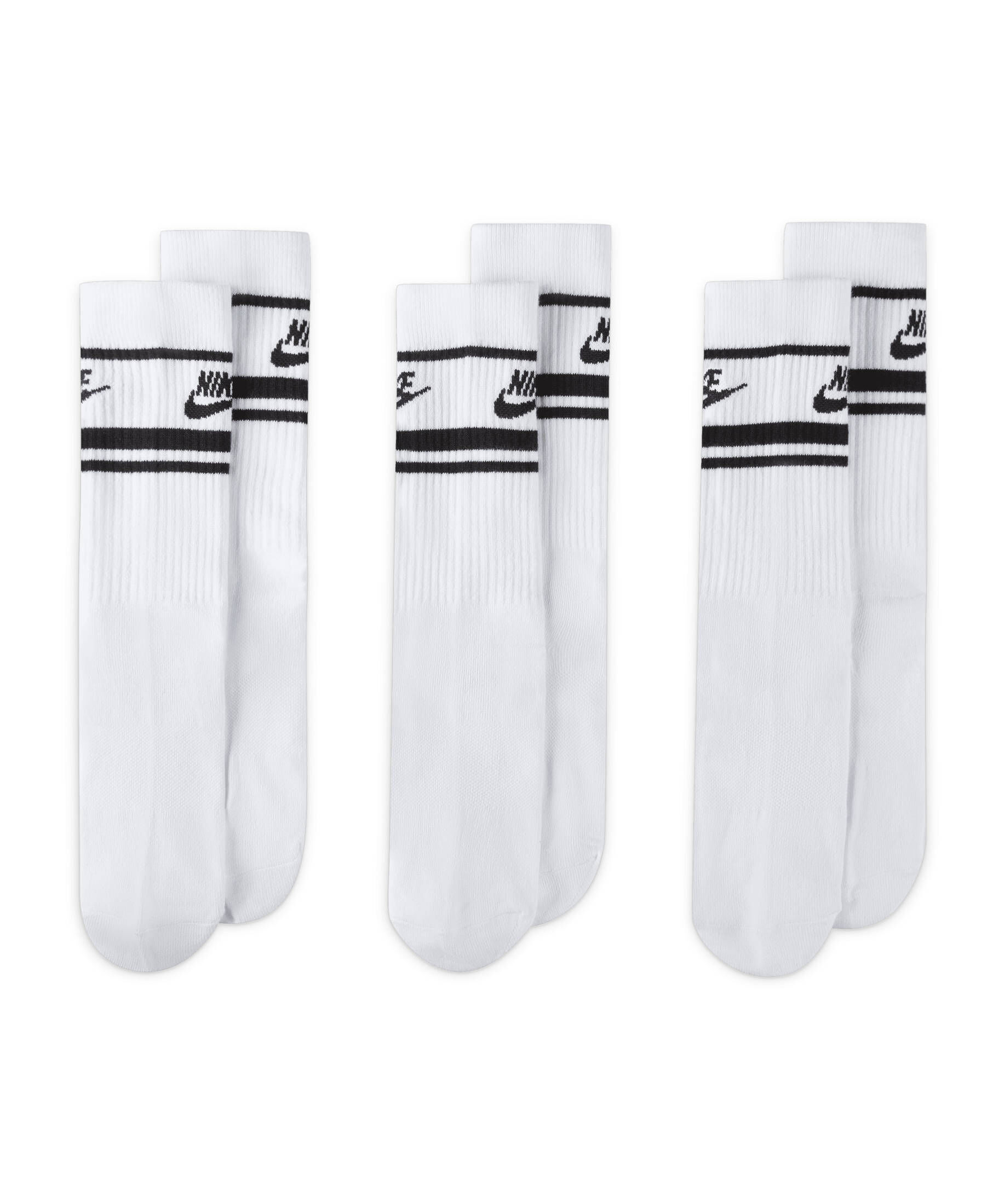 Nike| Herren Lifestyle - Textilien - Socken Essential Crew Stripe Socken 3er Pack