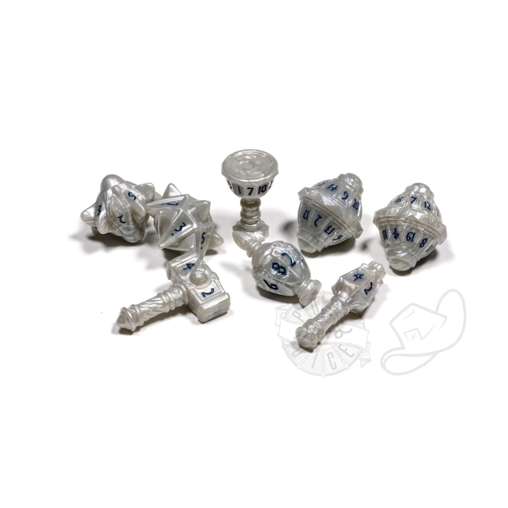 Set de 8 Dés JDR Polyhero Dice : Cleric
