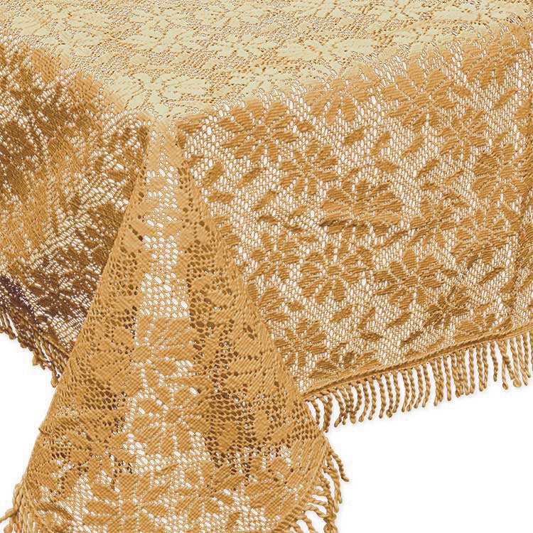 Unique Living tafelkleed geel 180 x 140 cm