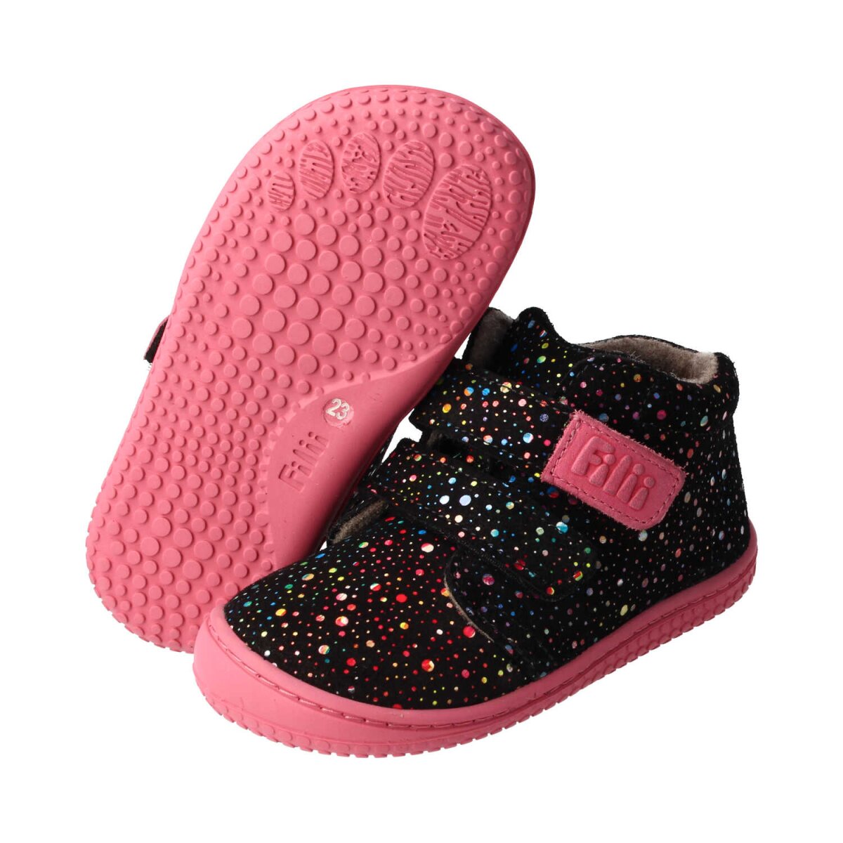 WL4213-F0 mult.black FOXY velours fleece velcro Weite/W