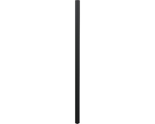 Omheiningspaal ALBERTS Chaussee/Circle/Guardian 5,1 x 5,1 x 170 cm zwart