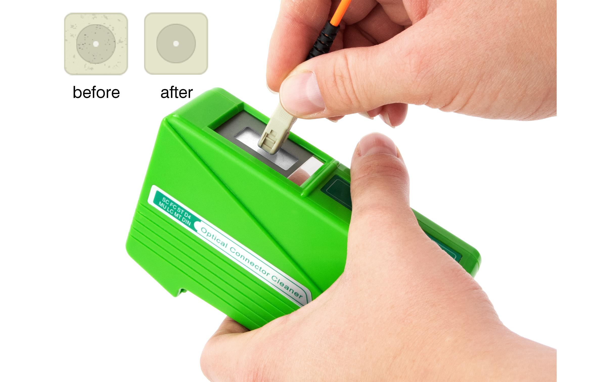 LWL Reinigungskassette für SteckverbinderDelock LWL Reinigungskassette für Steckverbinder mit 1.25 und 2.50 mm Hülse