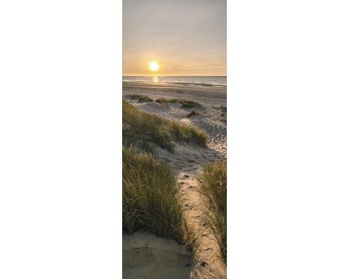 Glasschilderij Pad naar het strand II 30x80 cm