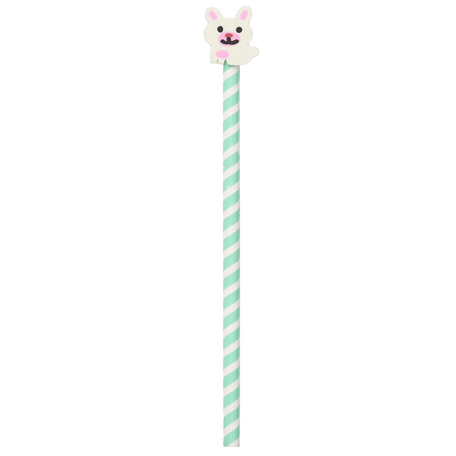CRAYON PAPIER FUNNY KAWAII AVEC GOMME