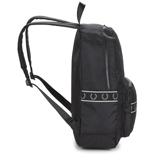Fred Perry - CONTRAST TAPE BACKPACK - Noir