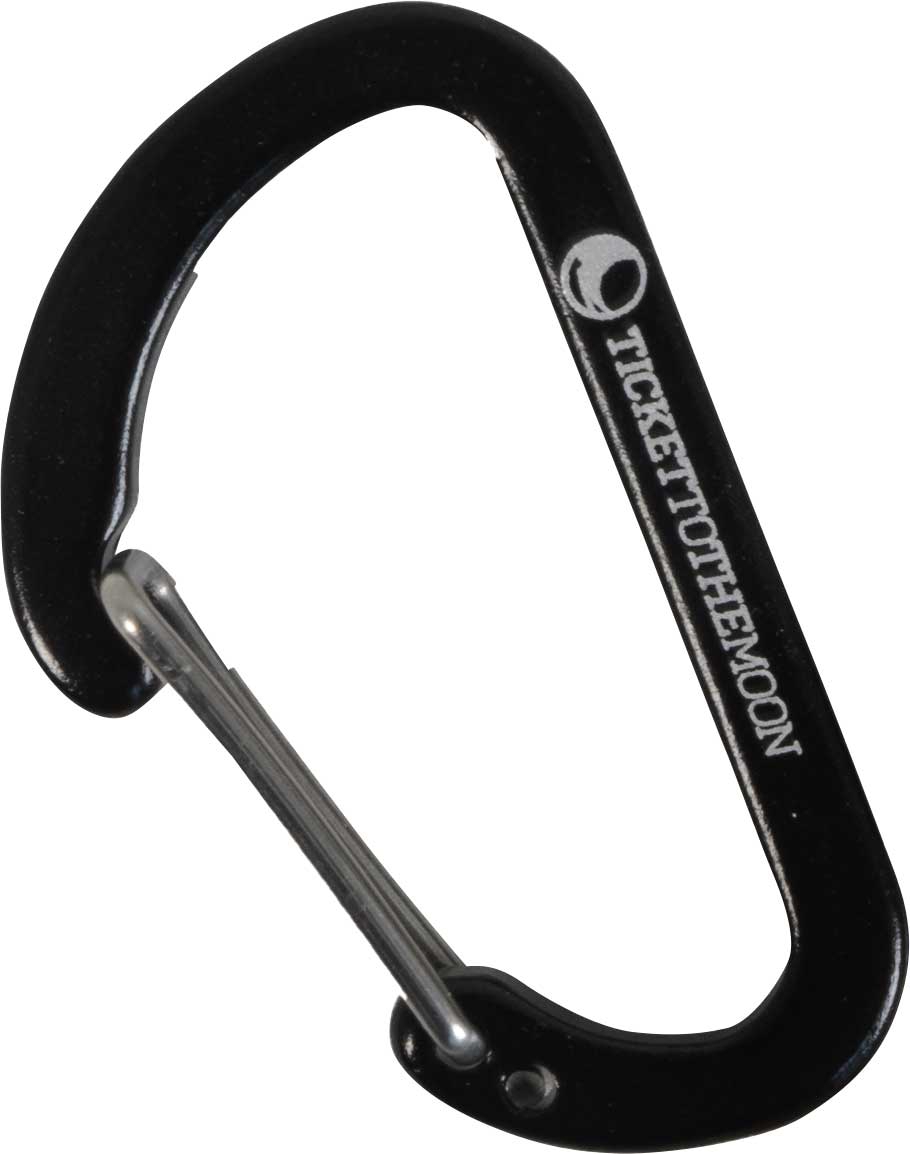 Ticket to the Moon Aluminium Ausrüstungs-Karabiner 8 Stück