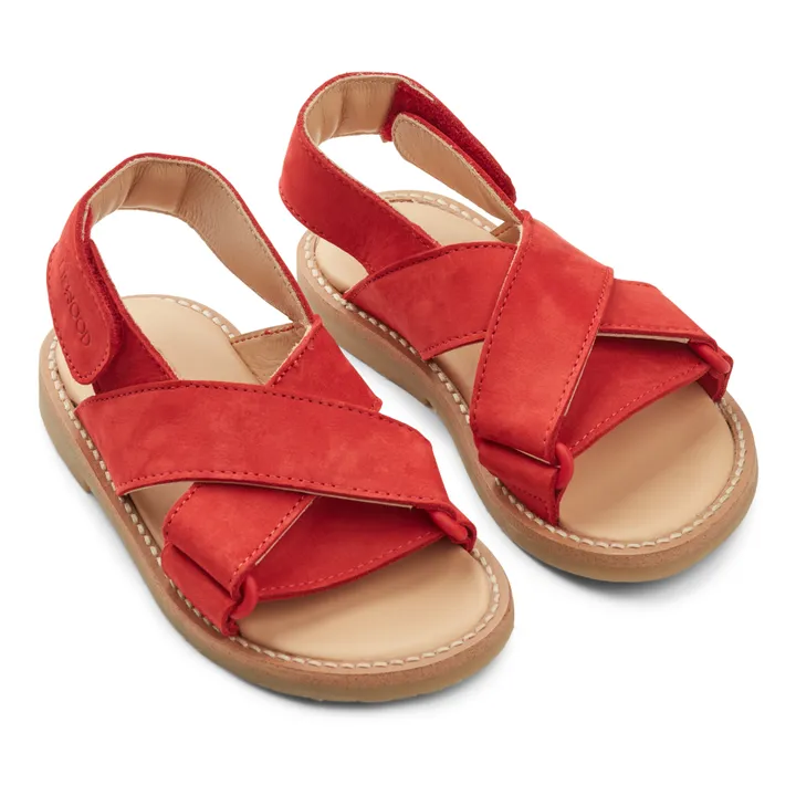 Liewood Sandales Cuir Jady | Rouge