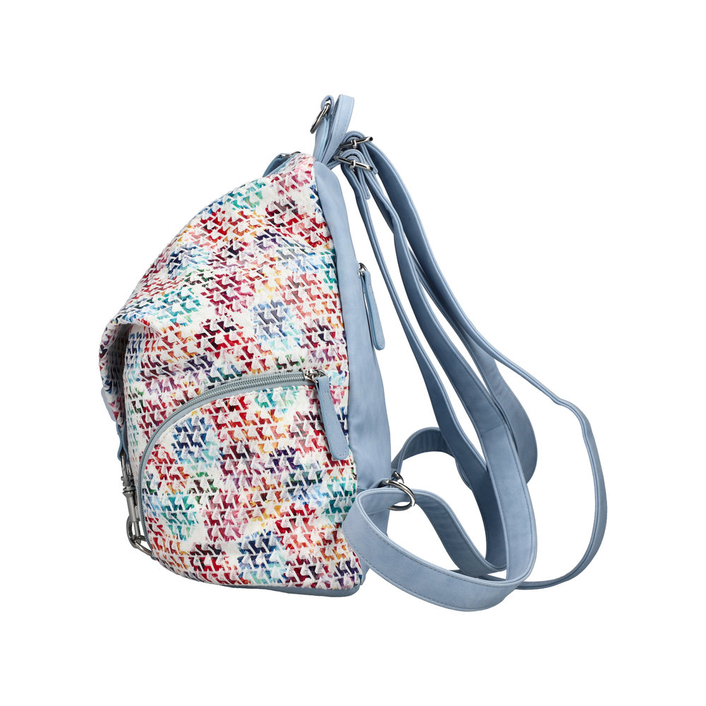Rieker Rucksack bunt blau