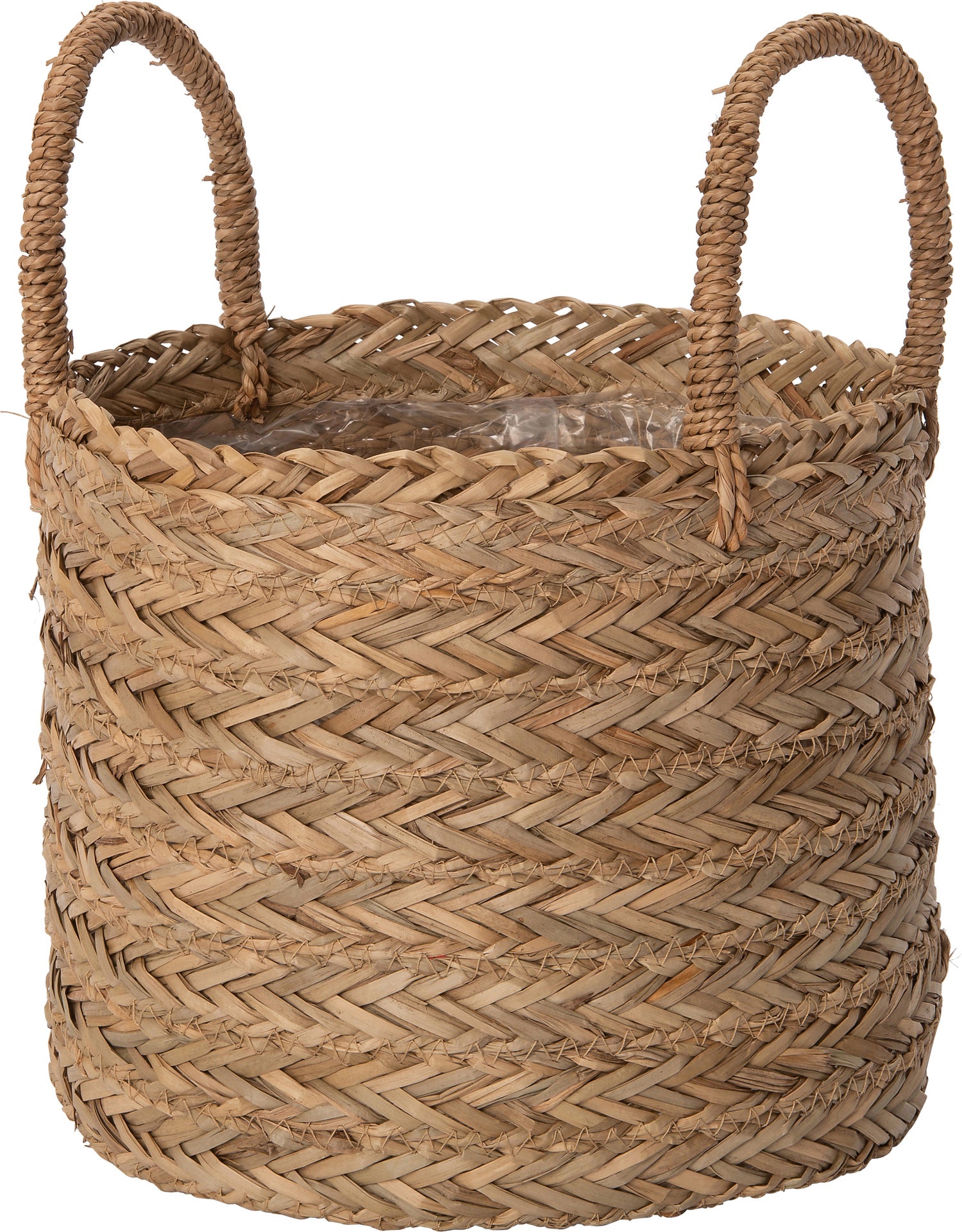 Intratuin opbergmand / plantenmand Senja naturel D 30 H 26 cm