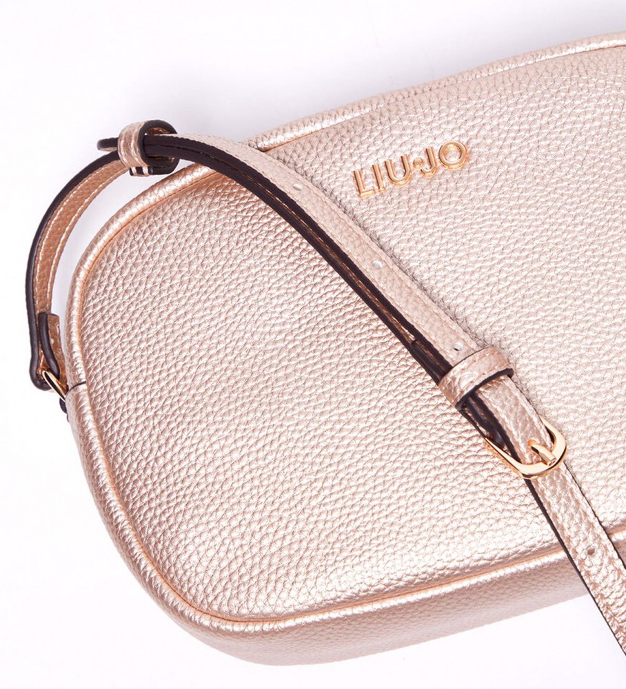 Bolsa transversal dourada ecossustentável Liu Jo