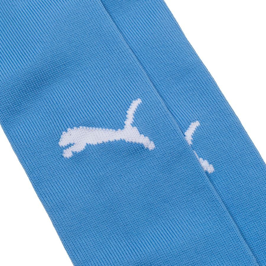 PUMA Chaussettes de Football LIGA Core - Bleu Clair/Blanc