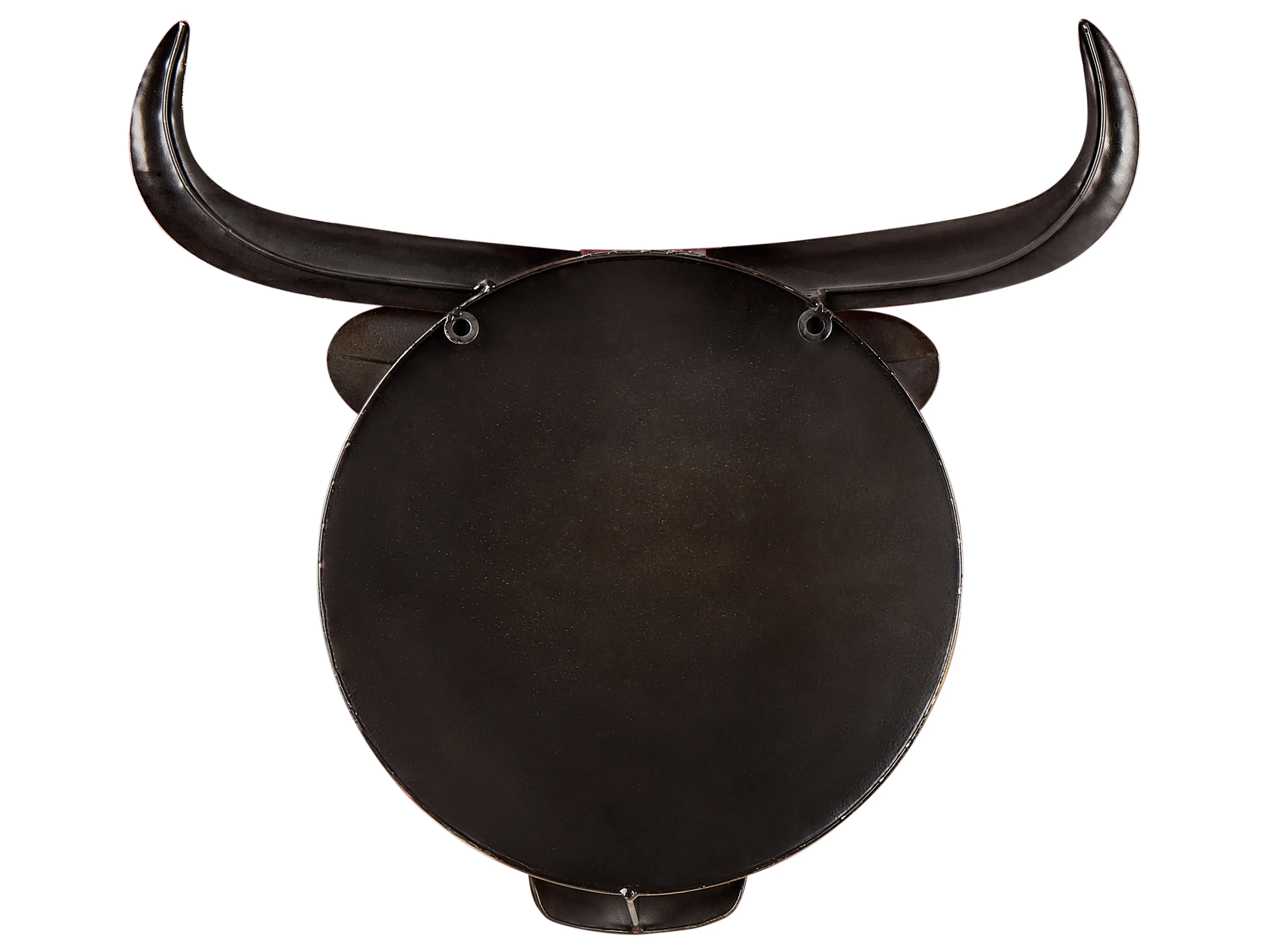 Wanddecoratie Stier ERBIUM Metaal 41 cm Grijs
