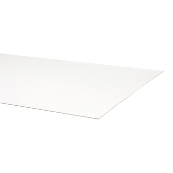 MDF 1-zijdig wit gelakt 244x122 cm dikte 2,8 mm