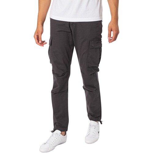 Jack & Jones - Pantalones Cargo Holgados Ace Tucker Gris