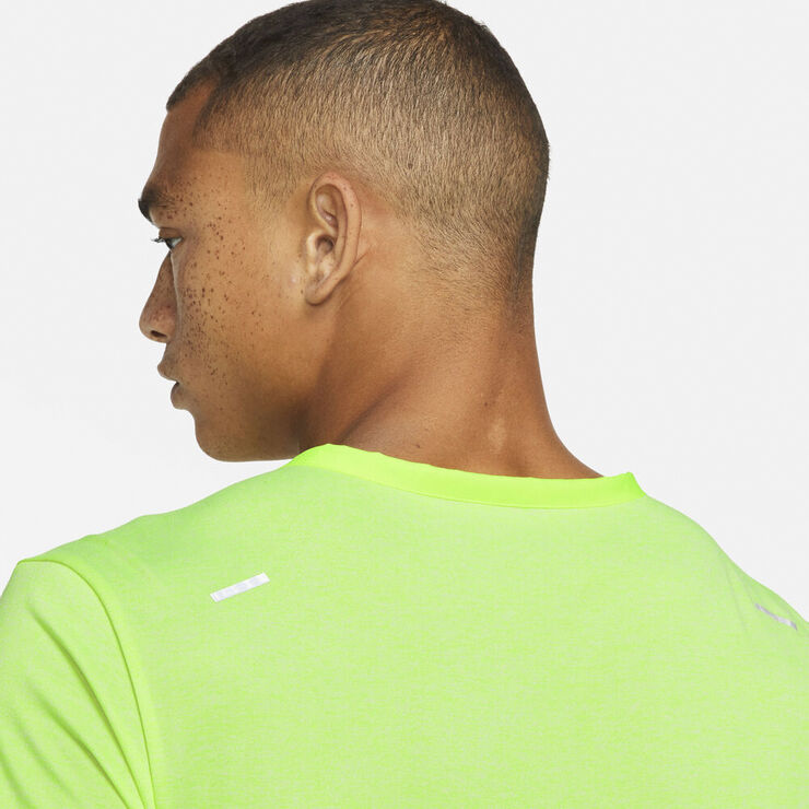 Nike Dri Fit Rise 365 Lobe T Shirt Grøn