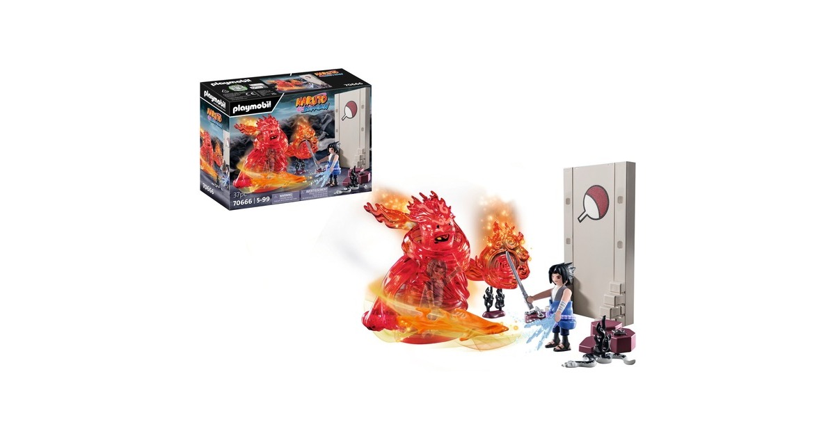 PLAYMOBILNaruto - Sasuke vs. Itachi Constructiespeelgoed  (70666)