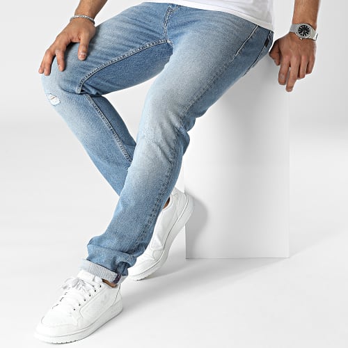 Jean Comfort Fit Leo 157 10048590 Bleu Denim