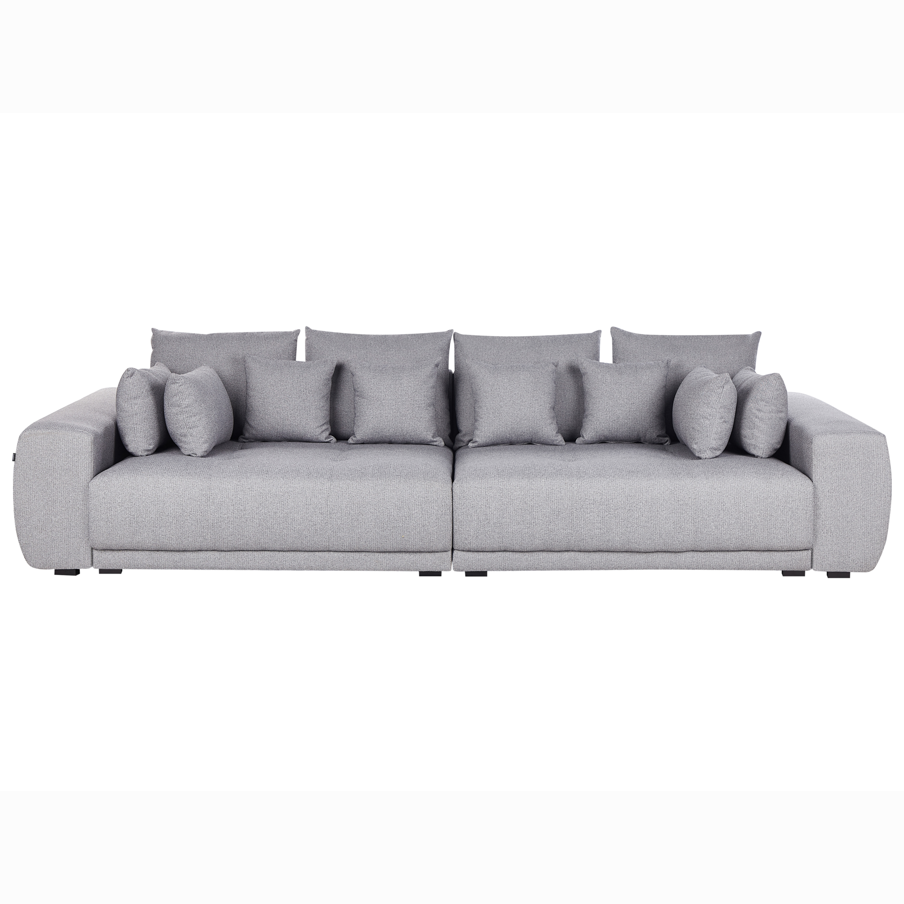 Beliani - TORPO - Bank XXL - Lichtgrijs - Polyester