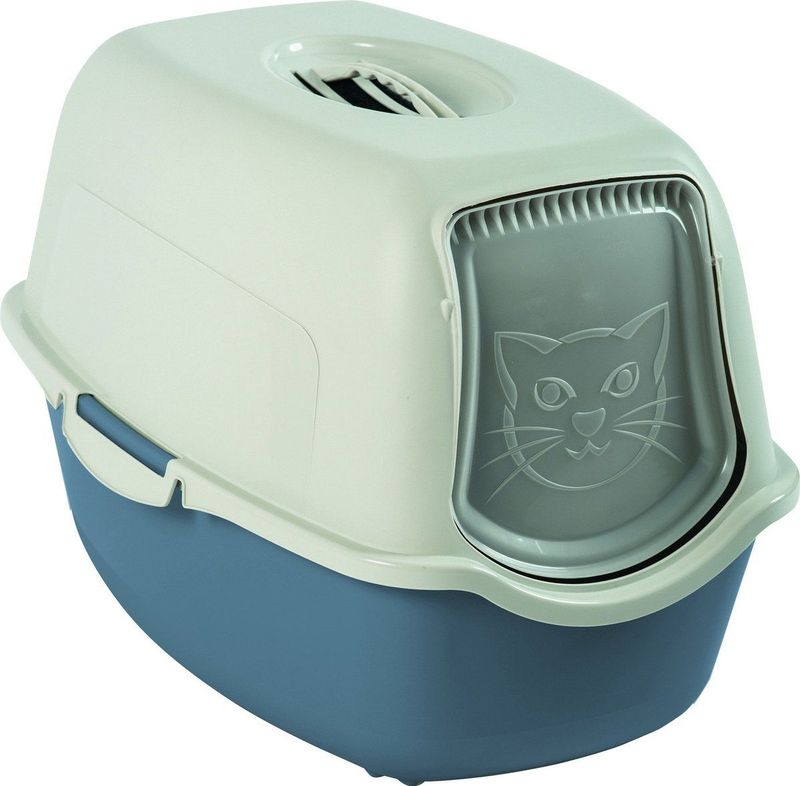 Rotho Bailey - Kattenbak - Blauw/Zand