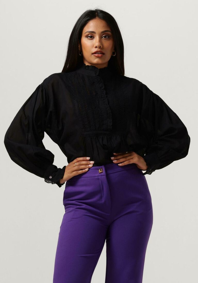 ANTIK BATIK zwarte antik batik blouse hitale blouse