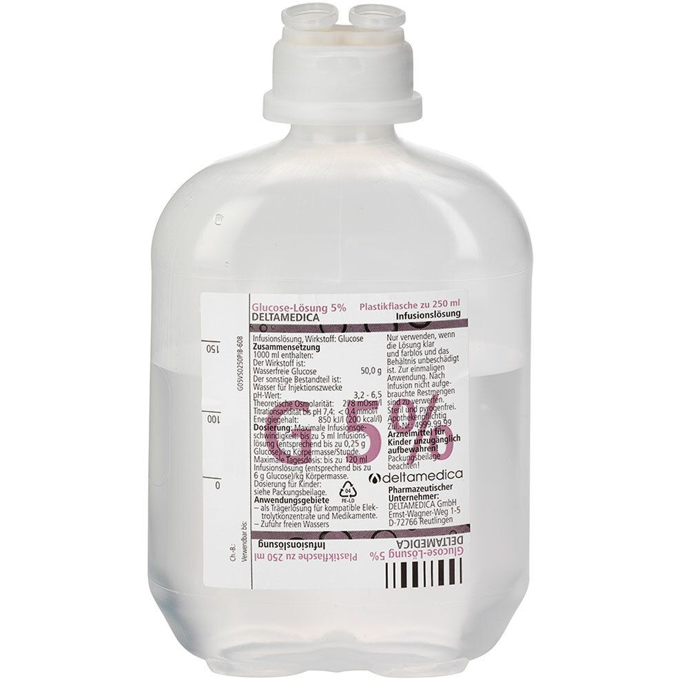 Glucose-Lösung 5% DELTAMEDICA