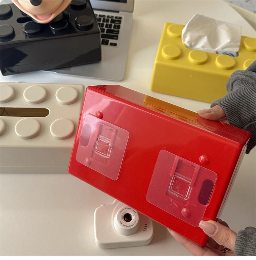 Minbrogy - Speelgoedblok Plastic Tissue Box