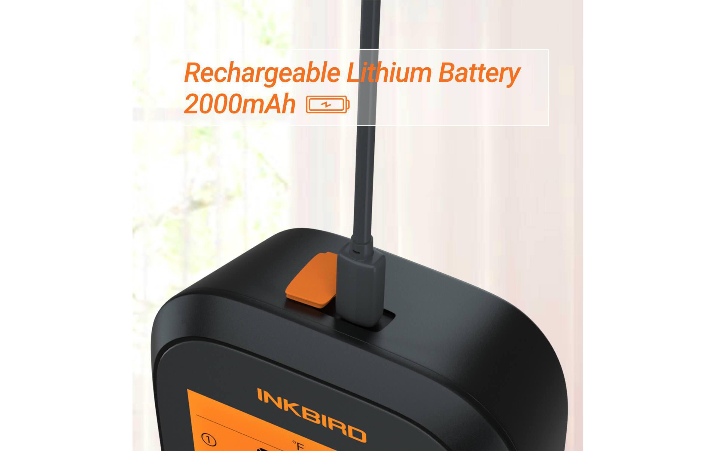 Fleischthermometer IBBQ-4T WiFi<br>Drahtloses, App-kompatibles Fleischthermometer
