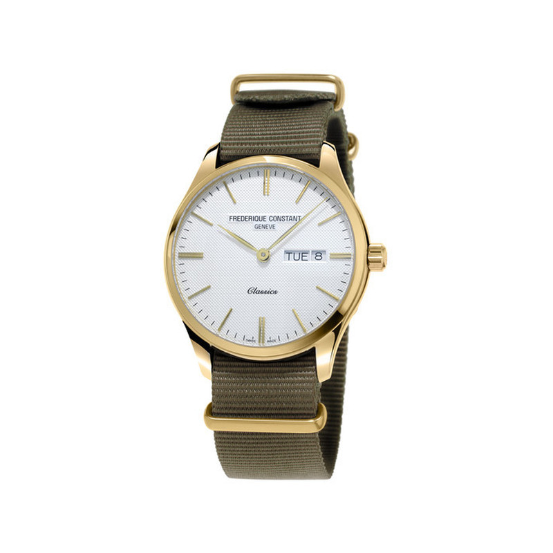 Montre Frederique Constant Classic homme plaqué or