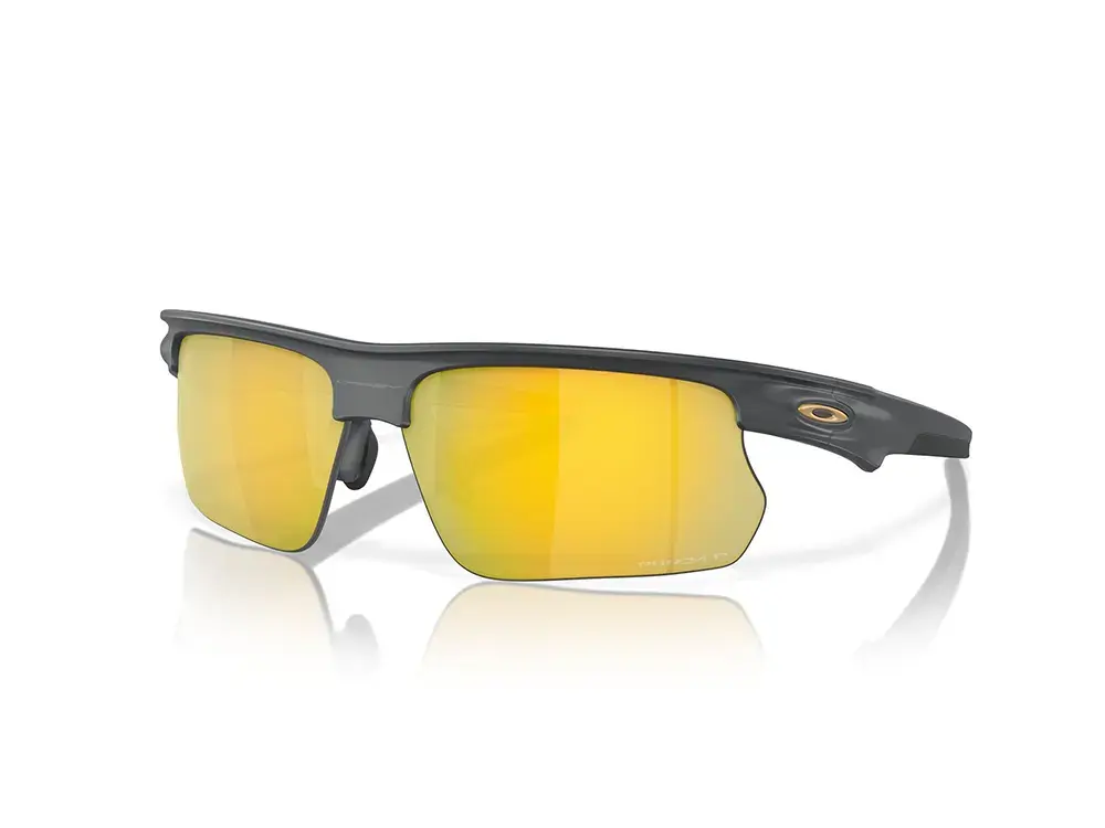 Oakley Bisphaera Sport Zonnebril Prizm 24K Polarized Lens Mat Carbon Zwart
