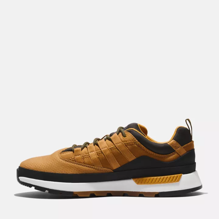 Basket basse à lacets Euro Trekker pour homme en jaune