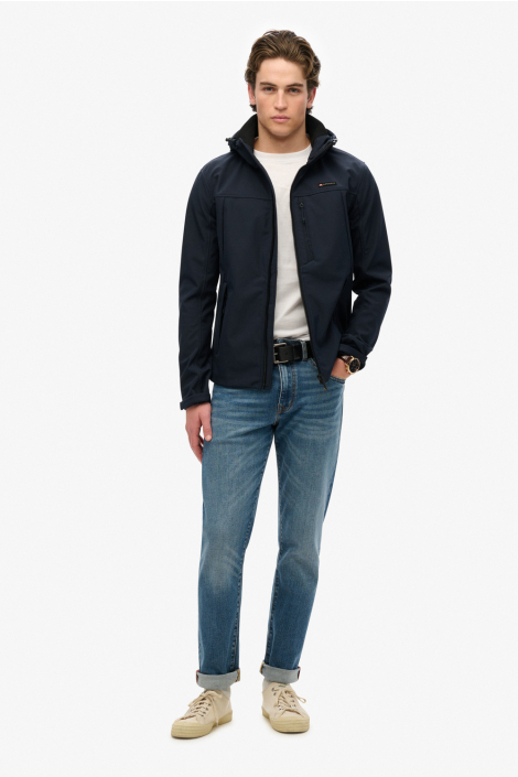 Superdry blauwe heren jas